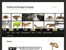 Tablet Screenshot of calzoo.com